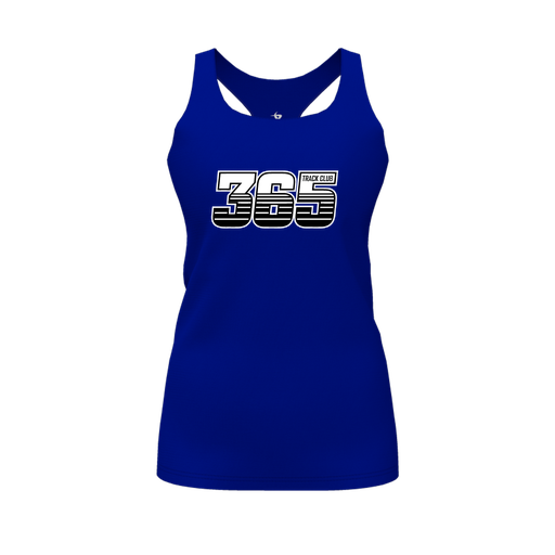 [FT0TRBRY-FYS-LOGO1] Decker Racerback Tank Top (Female Youth S, Royal, Logo 1)