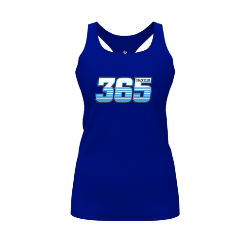 [FT0TRBRY-FYS-LOGO2] Decker Racerback Tank Top (Female Youth S, Royal, Logo 2)