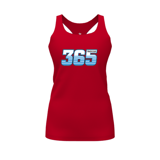 [FT0TRBRD-FYS-LOGO2] Decker Racerback Tank Top (Female Youth S, Red, Logo 2)