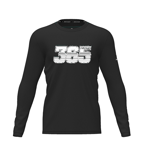 [FTLCDFBK-YXS-LOGO2] Dri Fit Performance T-Shirt (Youth XS, Black, Logo 2, Long Sleeve)