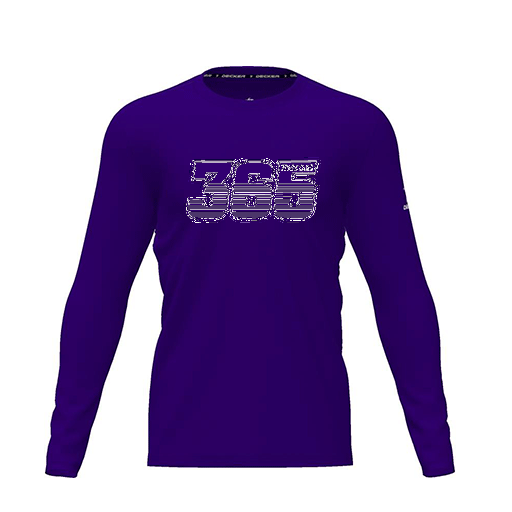 [FTLCDFPP-YXS-LOGO1] Dri Fit Performance T-Shirt (Youth XS, Purple, Logo 1, Long Sleeve)