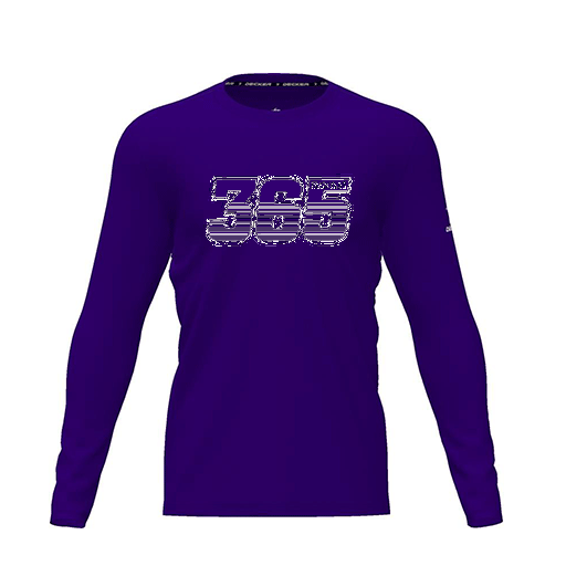[FTLCDFPP-YXS-LOGO2] Dri Fit Performance T-Shirt (Youth XS, Purple, Logo 2, Long Sleeve)