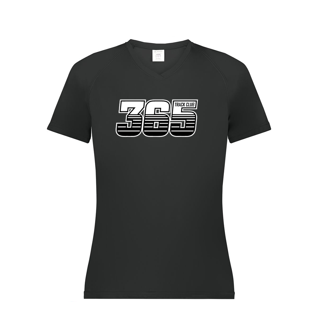 Ladies Smooth Sport V-Neck T-Shirt