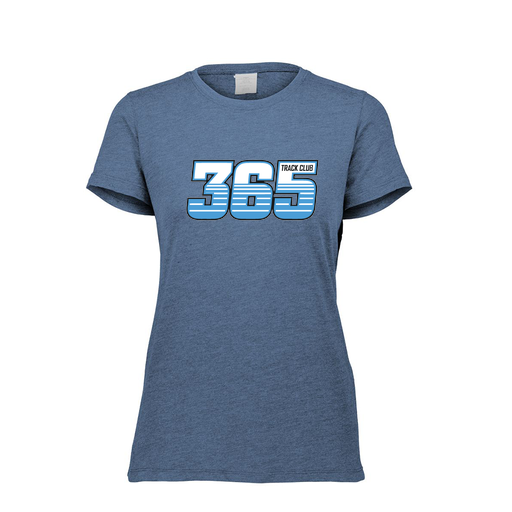 [FTSCUBNV-FAXS-LOGO2] Decker Women's Tri-Blend T-Shirt - Short Sleeve (Female Adult XS, Navy, Logo 2)