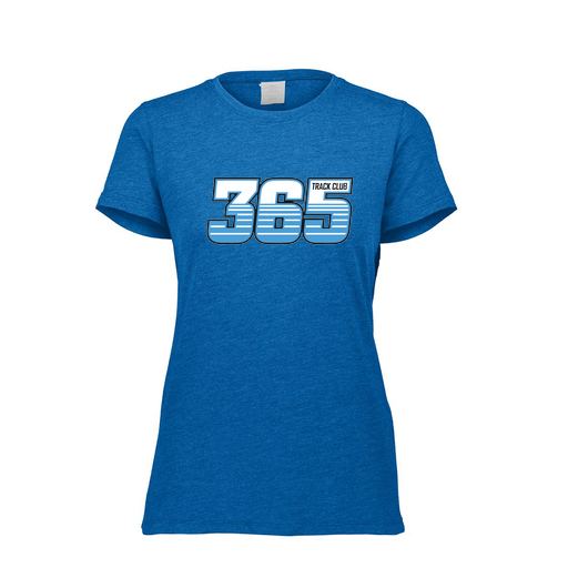 [FTSCUBRY-FAXS-LOGO2] Decker Women's Tri-Blend T-Shirt - Short Sleeve (Female Adult XS, Royal, Logo 2)