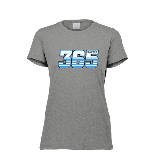 [FTSCUBGY-FAXS-LOGO2] Decker Women's Tri-Blend T-Shirt - Short Sleeve (Female Adult XS, Gray, Logo 2)