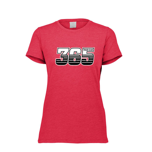 [FTSCUBRD-FAXS-LOGO1] Decker Women's Tri-Blend T-Shirt - Short Sleeve (Female Adult XS, Red, Logo 1)