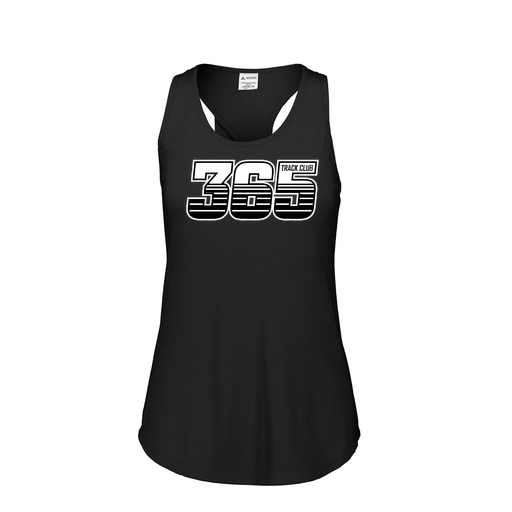 [3078.K94.S-LOGO1] Ladies Tri Blend Tank Top (Female Adult S, Black, Logo 1)