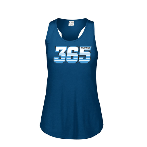 [3078.U22.S-LOGO2] Ladies Tri Blend Tank Top (Female Adult S, Navy, Logo 2)