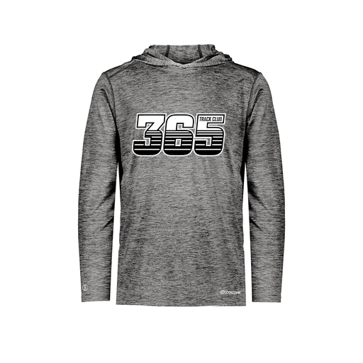 [FOLHCGBK-YS-LOGO1] Decker Youth Charge Hoodie (Youth S, Black, Logo 1)