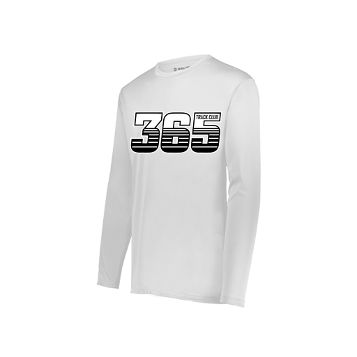 [222822.005.XS-LOGO1] Men's LS Smooth Sport Shirt (Adult XS, White, Logo 1)
