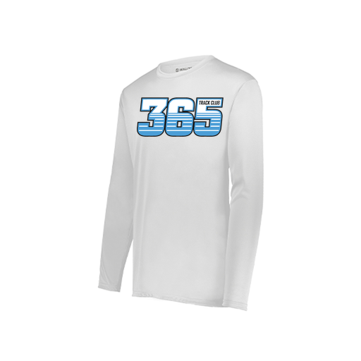 [222823.005.S-LOGO2] Youth LS Smooth Sport Shirt (Youth S, White, Logo 2)